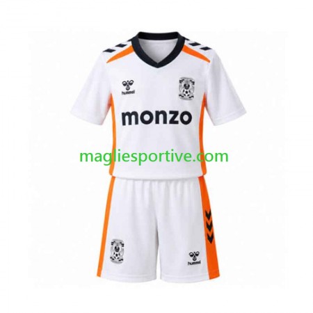 Completo Calcio Coventry City Bambino Divisa Trasferta 2026-2027 Completo Calcio Coventry City Bambino Divisa Trasferta 2026-2027
